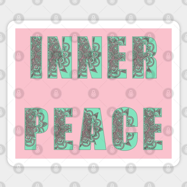 Inner Peace Sticker by yayor